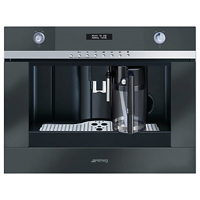 Smeg CMSC451 Integrated Coffee Machine Black Glass Smeg CMSC451 Integrated Coffee Machine Black Glass